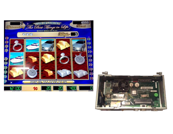 Williams Blue Bird CPU with Life of Luxury 2 Software - Affordable Casino Boards 